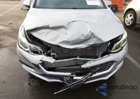 2017 Chevrolet Cruze Lt Auto из США, поврежденный, VIN 3G1BE6SM3HS515794